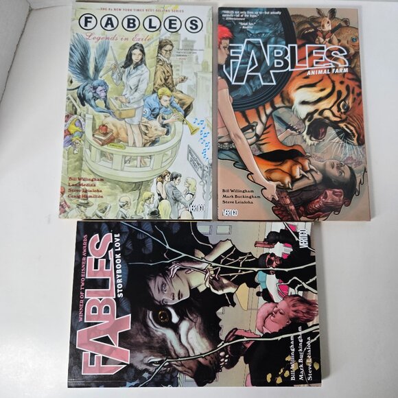 Fables, Graphic Novels, First 3 Volumes - Picture 1 of 4
